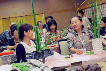 いけばな夏期講習2012