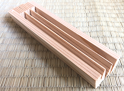 薬研配り三本溝・標準サイズ(杉材)